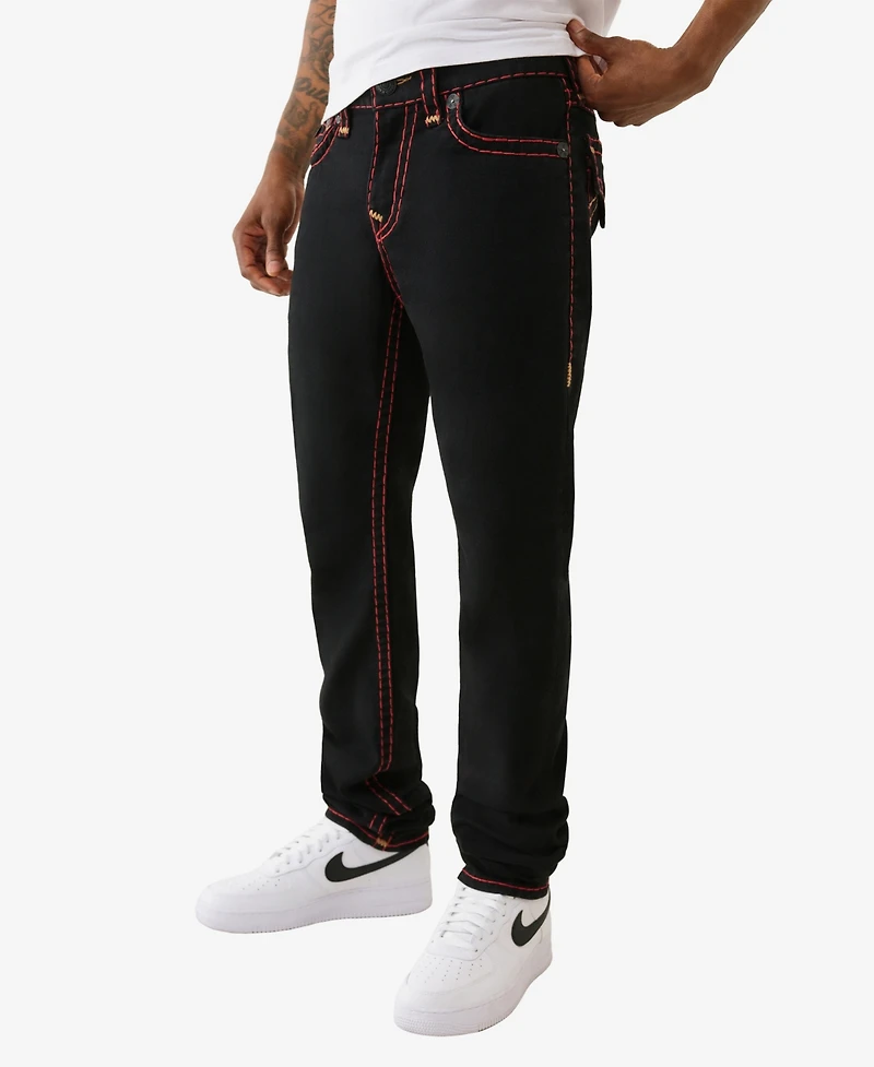 True Religion Men's Stacked Rocco Super Slim-Fit Jeans