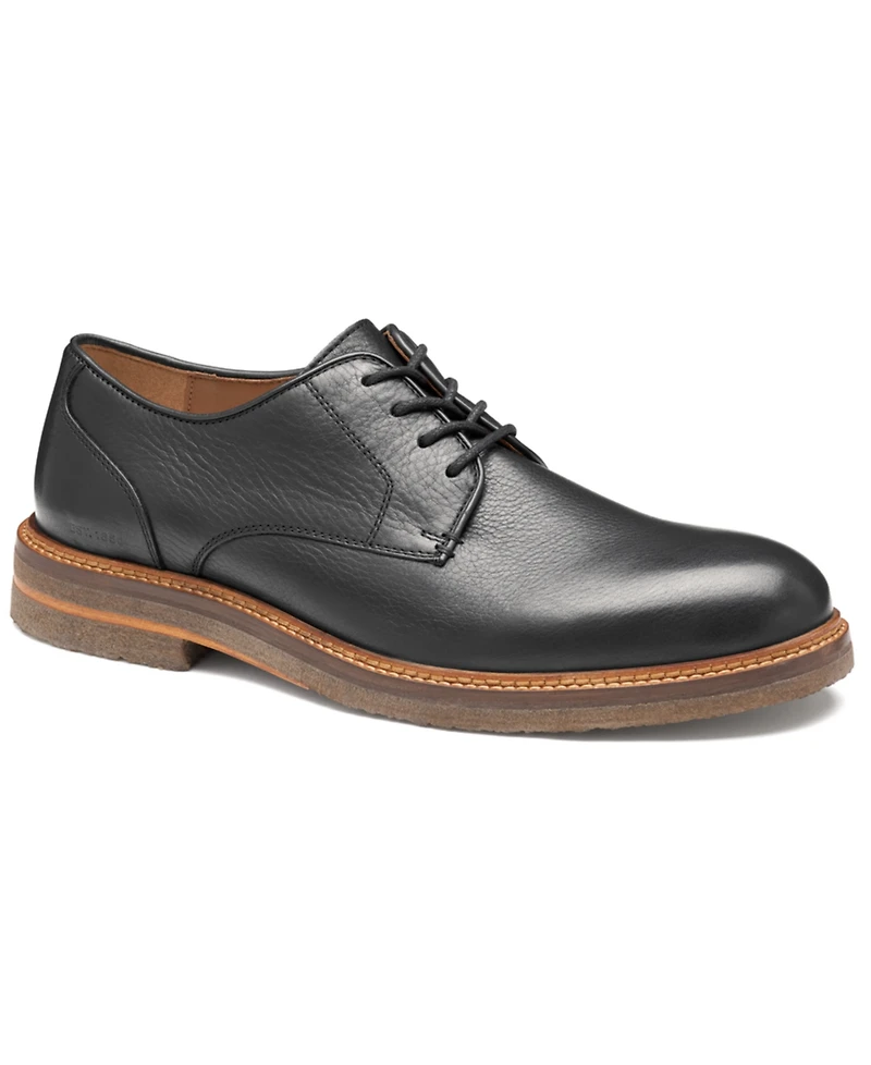 Johnston & Murphy Men's Calder Plain Round Toe Edge Detailing Shoes