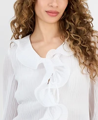 Guess Women's Long-Sleeve Faye Top