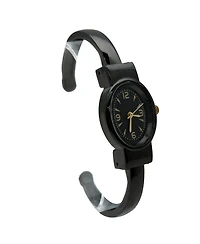 Olivia Pratt Black Small and Minimalist Every Day Bangle Women Watch
