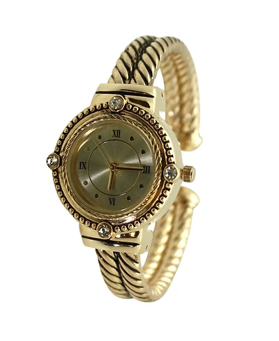 Olivia PrattGold Elegant Classy Roman Numerals and Details Women Watch