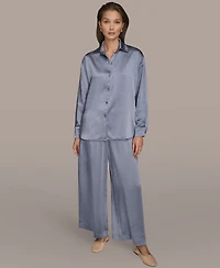 Donna Karan Weekend Women's Woven Button-Down Shirt