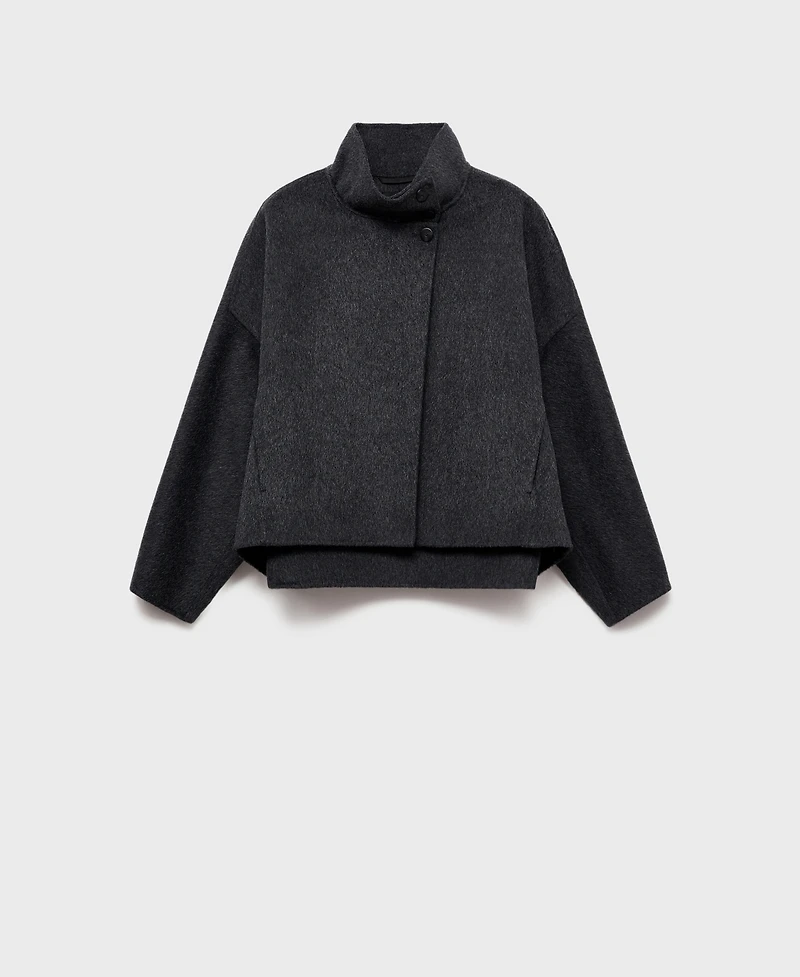 Mango Women's Oversize Wool Jacket