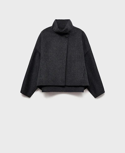 Mango Women's Oversize Wool Jacket