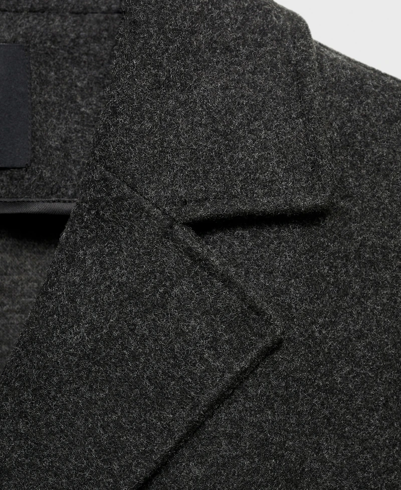 Mango Women's Double-Breasted Midi Coat