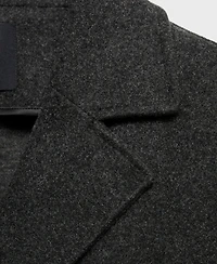 Mango Women's Double-Breasted Midi Coat