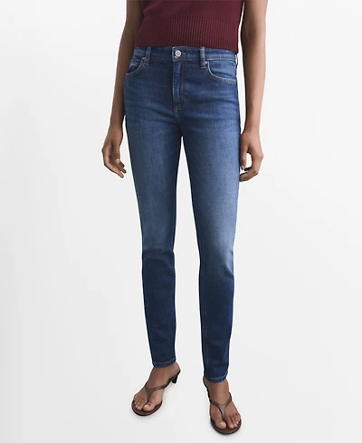 Mango Women's Mid-Rise Skinny Jeans