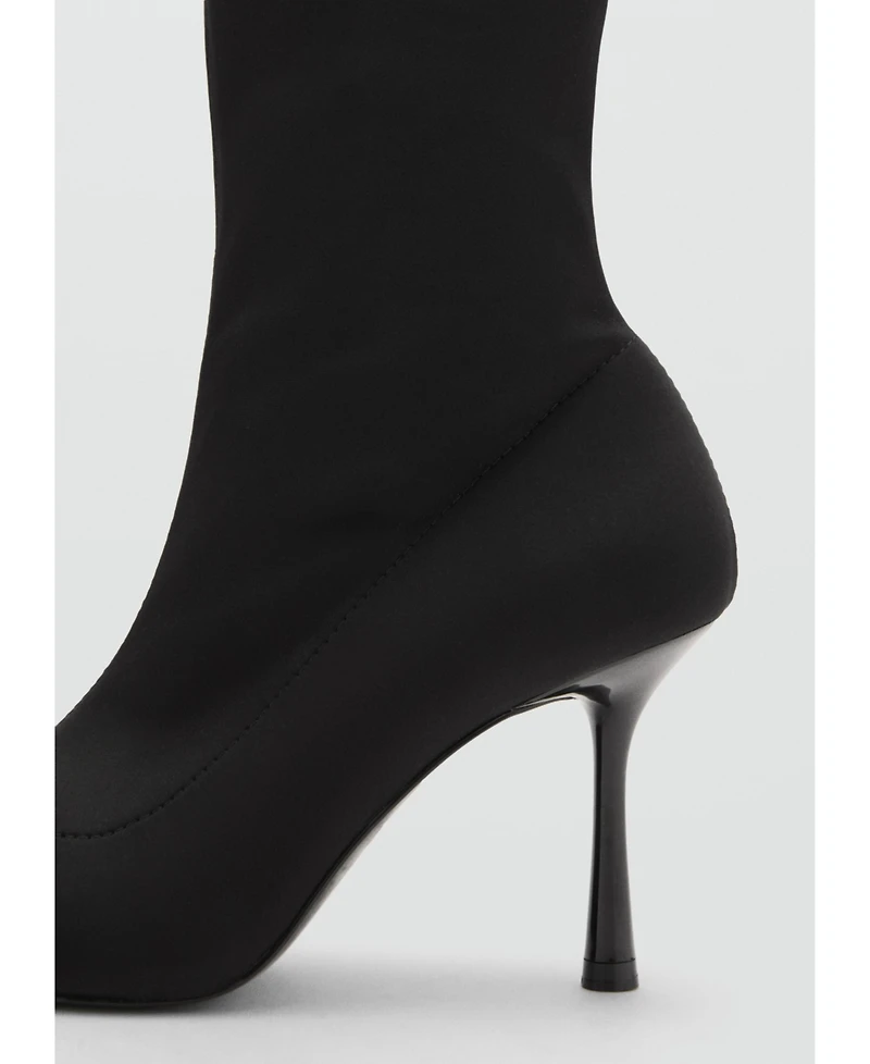 Mango Women's Heel Sock Boots