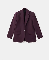 Mango Women's Wool-Blend Suit Jacket