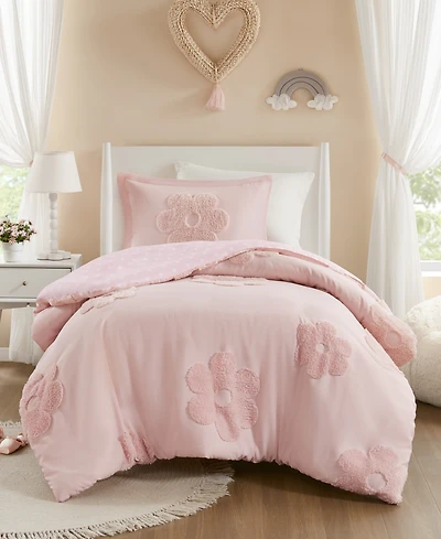 Intelligent Design Gracie Floral Reversible 2-Pc. Duvet Cover Set, Twin