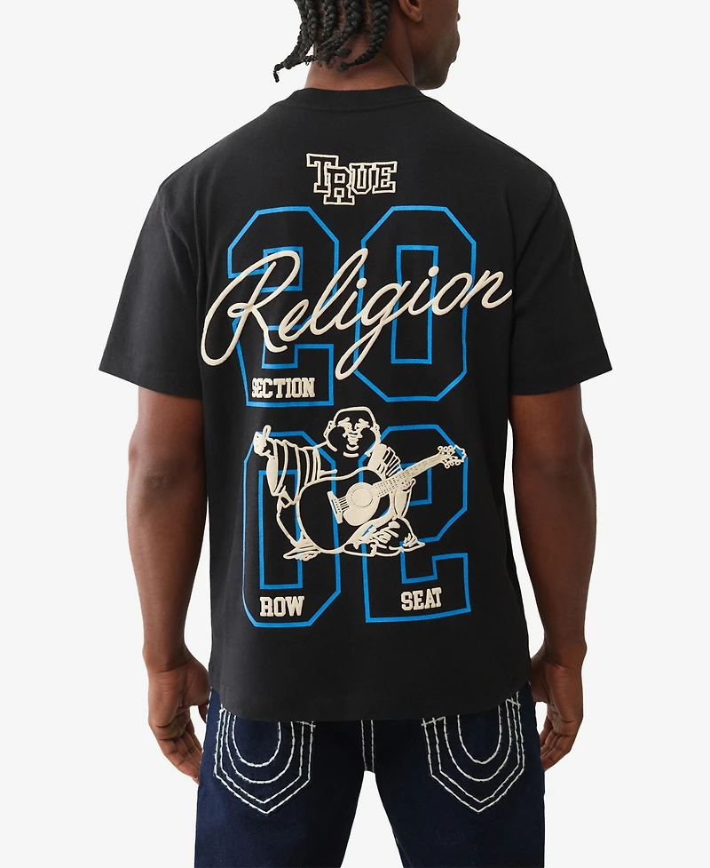 True Religion Men's Embroidered Short-Sleeve T-Shirt