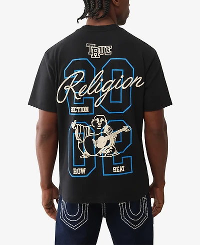 True Religion Men's Embroidered Short-Sleeve T-Shirt