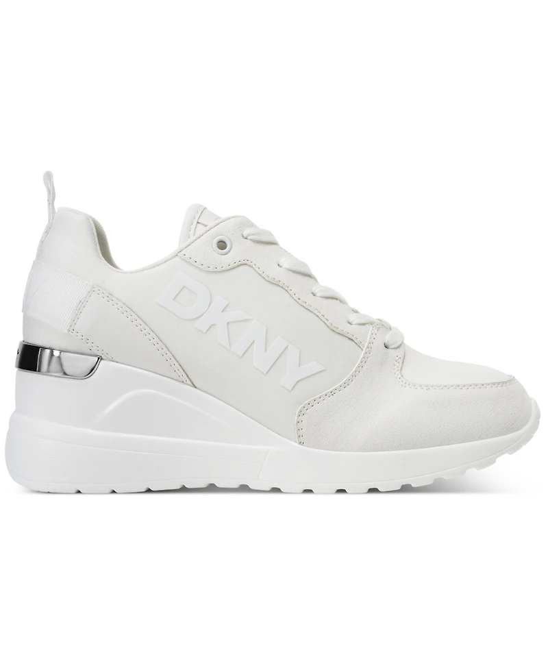 Dkny Women's Cait Wedge Sneaker