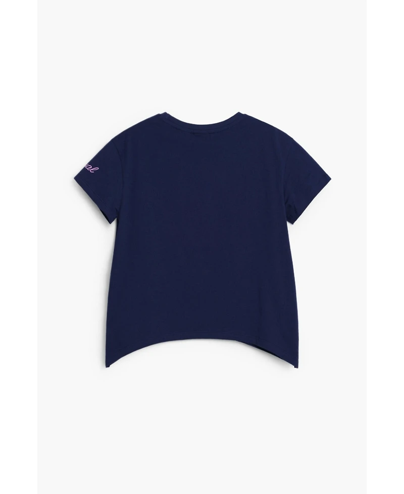 Desigual Girls Girls's Stitch V-neck T-shirt