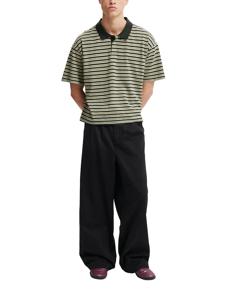 Cotton On Men's Super Baggy Pleated Pant