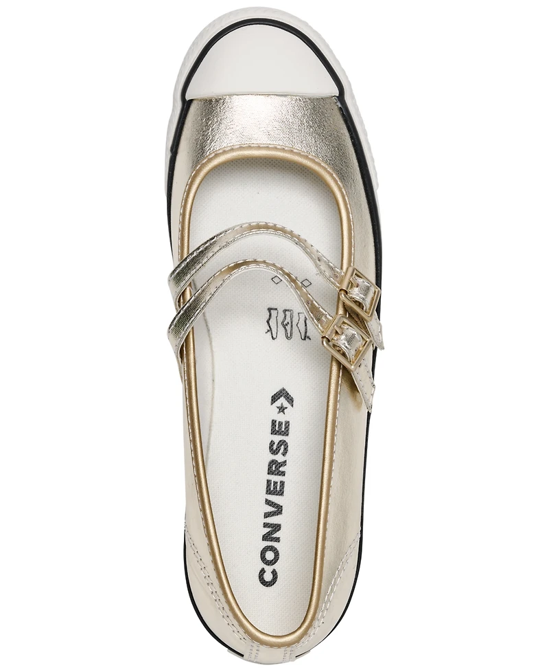 Converse Women's Chuck Taylor All Star Dainty Mary Jane Casual Clogs from Finish Line