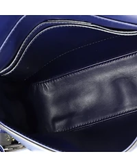 Pre-Owned Salvatore Ferragamo Medium Tassel Gancini Lock Flap Shoulder Bag Leather