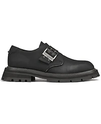 Karl Lagerfeld Paris Men's Pebble Monk Strap Dress Shoes
