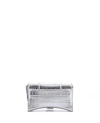 Pre-Owned Balenciaga Xs Hourglass Crossbody Bag Embossed Leather