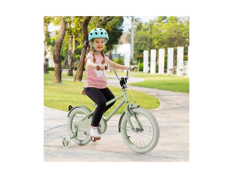 16 Inch Kids Bike with Adjustable Handlebar and Saddle
