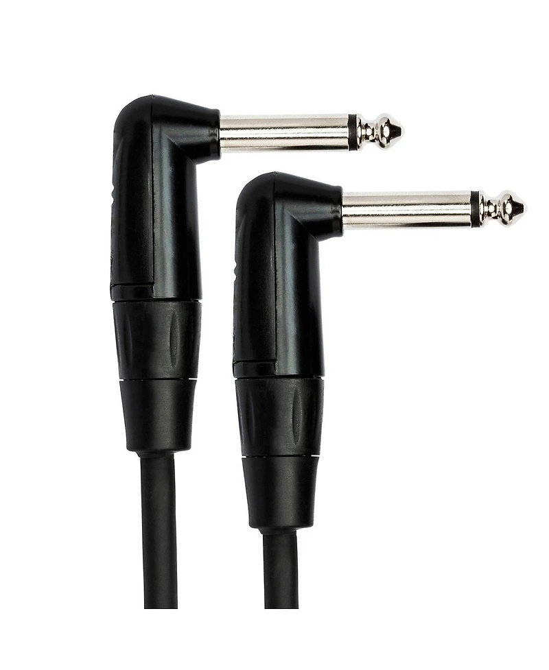 Hosa Technology Pro 18" Guitar Patch Cable, Rean Right-Angle to Right-Angle