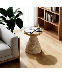 Streamdale Furniture Cement Outdoor Accent Table