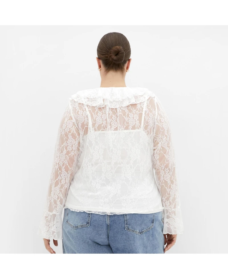 City Chic Plus Lacie Top