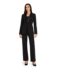 Tahari Asl Women's Flare Leg Mid-Rise Pants
