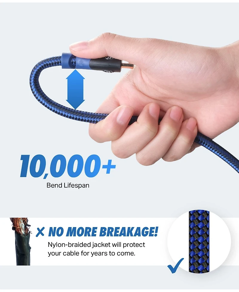 Ultra Clarity Cables 6' Hdmi Extension Cable High Speed Male to Female 4K Extender Ultra Clarity