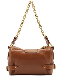 Arezzo Gio Small Chain Strap Leather Shoulder Handbag