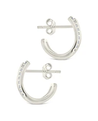 Sterling Forever Sterling Silver Harlowe Claw Studs