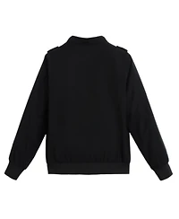Men's Big & Tall Classic Iconic Racer Jacket (Slim Fit)