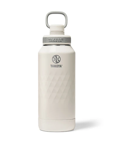 Takeya Sport 32 oz. Triple-Insulated Water Bottle with Spout Lid