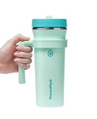 ThermoFlask 32 oz. Insulated Straw Tumbler with Removable Handle
