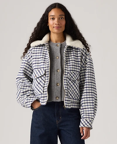 Levi's Women's Shrunken 90s Trucker Long Sleeve Jacket
