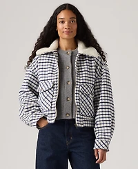 Levi's Women's Shrunken 90s Trucker Long Sleeve Jacket