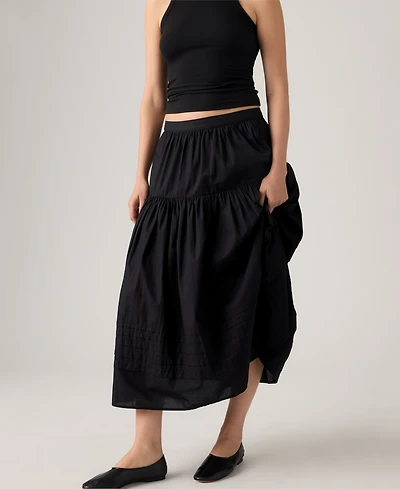 Levi's Women's Becca Tiered A-Line Skirt
