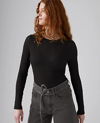 Levi's Women's Anika Crewneck Long Sleeve Top