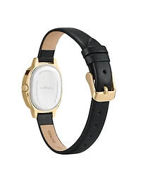 Ettika Timeless Texture Gold Plated Leather Watch