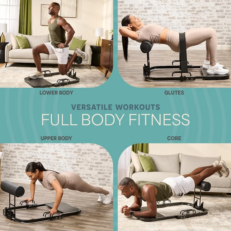 LifePro GluteBlast Hip Thrust Machine - Premium Home Gym Equipment for Glutes, Hips & Thighs