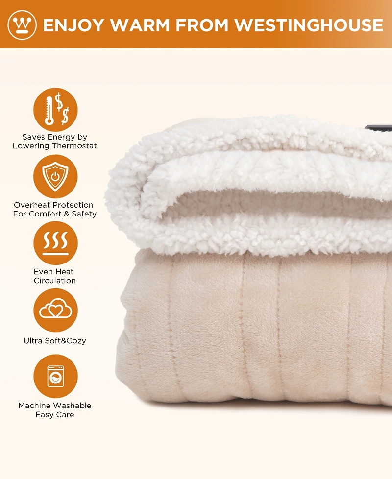 Westinghouse Electric Snuggle Blanket, 50" x 70"