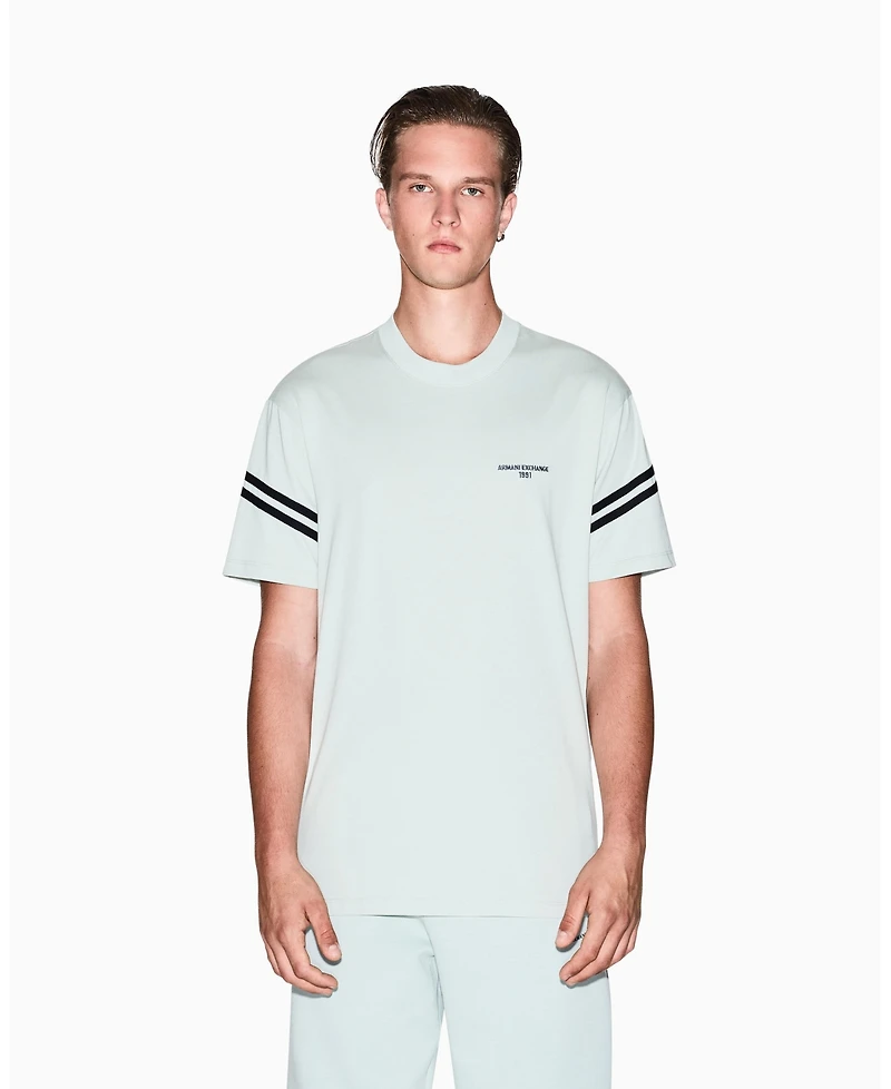 A|X Armani Exchange Men's Arm Band Wording T-Shirt