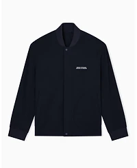 A|X Armani Exchange Men's Nylon Graphic Bomber Jacket