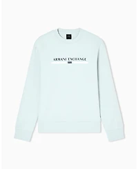 A|X Armani Exchange Men's Center Graphic Crewneck Sweatshirt