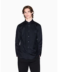 A|X Armani Exchange Men's Allover Logo Jacquard Woven Shirt