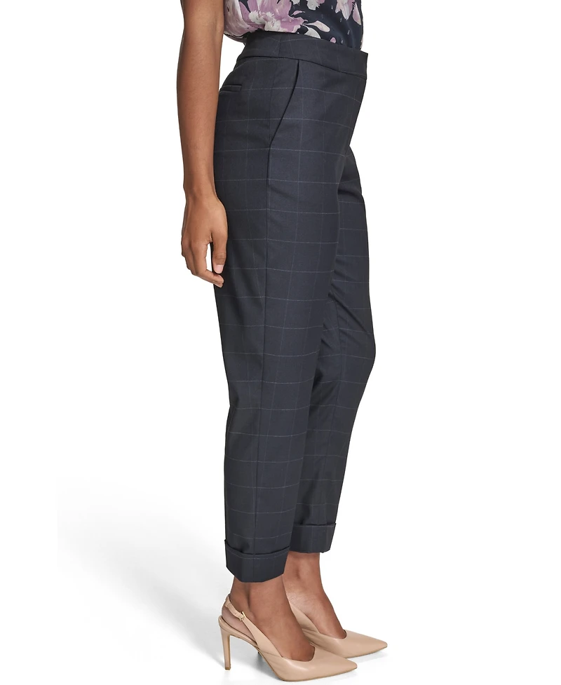 Calvin Klein Women's Rolled Cuff Pants