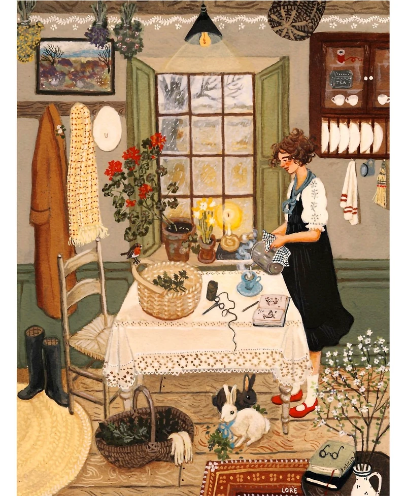 New York Puzzle Company Nettle Tea 1000 Piece Puzzle