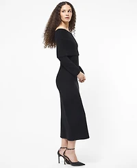 French Connection Women's Emilia Long-Sleeve Dress
