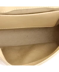 Pre-Owned Chloe Mini C Flap Bag Leather