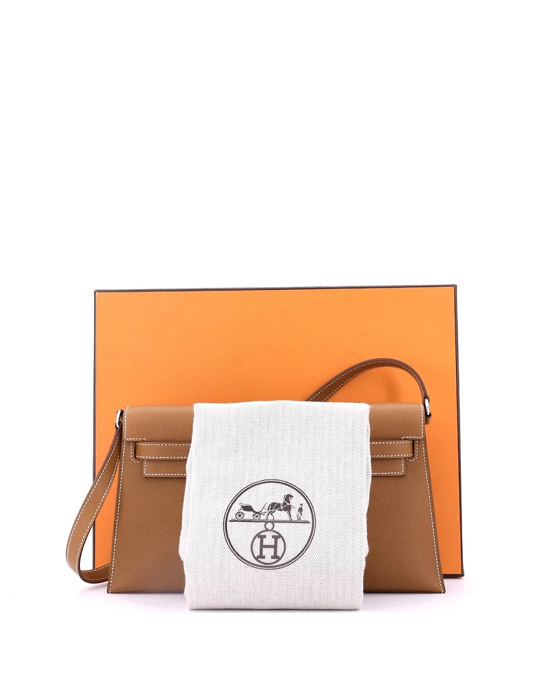 Pre-Owned Hermes Kelly Elan Shoulder Bag Epsom